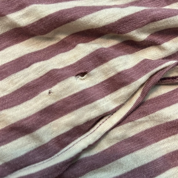 Anthropologie Stripe Lace Top - Picture 9 of 9